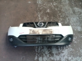 NISSAN QASHQAI 5 DR 2010-2013 BUMPER (FRONT) WHITE  2010,2011,2012,2013NISSAN QASHQAI 2010-2013 BUMPER (FRONT)      Used