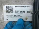 Seat Leon Tsi Se E5 4 Dohc 2013-2020 FRONT RIGHT DOOR SEAL 2013,2014,2015,2016,2017,2018,2019,2020Seat Leon Tsi Se E5 4 Dohc 2013-2020 Front Right Door Seal      Used