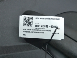 Ford Focus Titanium Tdci 115 E5 4 Sohc 2010-2017 REAR RIGHT DOOR PANEL/CARD 2010,2011,2012,2013,2014,2015,2016,2017Ford Focus Titanium Tdci 115 E5 4 Sohc 2010-2017 Rear Right Door Panel/card      Used