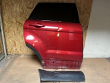 RANGE ROVER EVOQUE 2014-2018 DOOR BARE (REAR DRIVER SIDE)  2014,2015,2016,2017,2018RANGE ROVER EVOQUE  2014-2018 DOOR COMPLETE IN RED TINTED (REAR DRIVER SIDE)      VERY GOOD