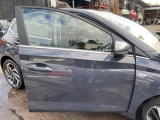 Hyundai 120 5 Dr Hatchback 2020-2024 DOOR BARE (FRONT PASSENGER SIDE) Blue  2020,2021,2022,2023,2024Hyundai I20 1L PETROL HYBRID 2020-2024 DOOR BARE FRONT PASSENGER LEFT SIDE BLUE      Used