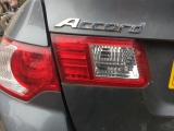 Honda Accord I-dtec Es Gt E5 4 Dohc Saloon 4 Doors 2008-2015 Rear/tail Light On Tailgate (passenger Side)  2008,2009,2010,2011,2012,2013,2014,2015HONDA ACCORD 2008-2015 PASSENGER SIDE REAR TAIL LIGHT ON TAILGATE      GOOD