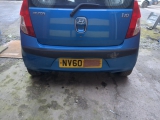 Hyundai I10 Comfort E4 4 Dohc Hatchback 5 Doors 2008-2011 Bumper (rear) Blue  2008,2009,2010,2011HYUNDAI I10 2008-2011 REAR BUMPER BLUE      GOOD