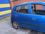 Hyundai I10 Comfort E4 4 Dohc Hatchback 5 Doors 2008-2011 Door Bare (rear Driver Side) Blue  2008,2009,2010,2011HYUNDAI I10 2008-2011 DRIVER SIDE REAR DOOR SHELL BLUE      GOOD