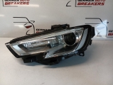 Audi A3 S3 8va3 S3 8v Body Stylebody Style 2016-2020 Headlight/headlamp (passenger Side) 8V0941005F 2016,2017,2018,2019,2020AUDI A3 S3 2016 TO 2020 PASSENGER SIDE XENON HEADLIGHT  8V0941005F CRACKED LENS 8V0941005F     GOOD