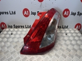 Suzuki Swift Sz4 E5 4 Dohc Hatchback 5 Door 2011-2016 REAR/TAIL LIGHT (DRIVER SIDE)  2011,2012,2013,2014,2015,20162011-2016 SUZUKI SWIFT MK3 OS DRIVER SIDE REAR LIGHT UNIT BULB TYPE  OS OSR OFF OFFSIDE SIDE RIGHT RH RHD BACK TAIL LAMP REAR LIGHT OUTER LIGHT     GOOD