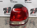 Volkswagen Golf Mk6 5 Door Hatchback 2008-2012 Rear/tail Light On Body ( Drivers Side)  2008,2009,2010,2011,201208-12 VW Golf MK6 5 Door Hatchback REAR/TAIL LIGHT ON BODY ( DRIVERS SIDE)      Used