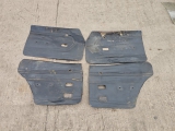 FORD UNKNOWN 1970-1976 DOOR CARD SET 1970,1971,1972,1973,1974,1975,1976* FORD CORTINA MK3 200GT  1970-1976 DOOR CARD SET BLACK      USED - PART GRADING C