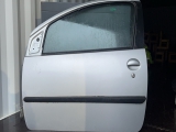 CITROEN C1 MK1 3 DOOR HATCH 2006-2010 DOOR BARE (FRONT PASSENGER SIDE) SILVER  2006,2007,2008,2009,2010CITROEN C1 MK1 3 DOOR HATCH 2006-2010 DOOR (PASSENGER LEFT SIDE) SILVER  FRONT LEFT PASSENGER NEARSIDE    USED - PART GRADING A