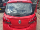 * VAUXHALL CORSA SRI E 5 DR 2014-2019 TAILGATE RED 13428015 2014,2015,2016,2017,2018,2019* VAUXHALL CORSA SRI E 5 DR 2014-2019 TAILGATE BOOTLID RED 13428015 tailgate, bootlid     USED - PART GRADING A