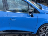 Renault Clio Dynamique S Nav Hatch 2012-2019 DOOR BARE (FRONT DRIVER SIDE) Blue  2012,2013,2014,2015,2016,2017,2018,2019RENAULT CLIO DYNAMIQUE S 5 DR HATCH 2012-2021 DOOR BARE (FRONT DRIVER SIDE) BLUE  driver front door     USED - PART GRADING A