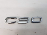 VOLVO C30 SE SPORT 2007(57) VOLVO C30 MK1 06-09 C30 BADGE EMBLEM LOGO 2007(57)VOLVO C30 MK1 06-09 C30 BADGE EMBLEM LOGO 1K0857607H/K     Used